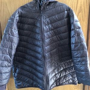 Aerie Offline Leopard Puffer Jacket